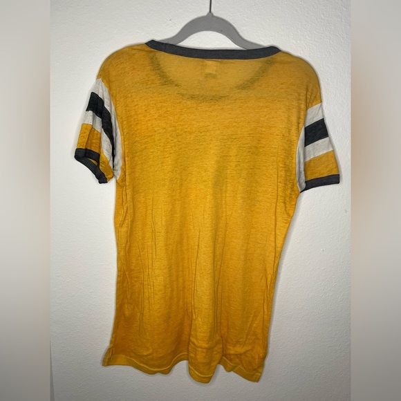 PINK Yellow and Gray T-Shirt - Picture 3 of 3